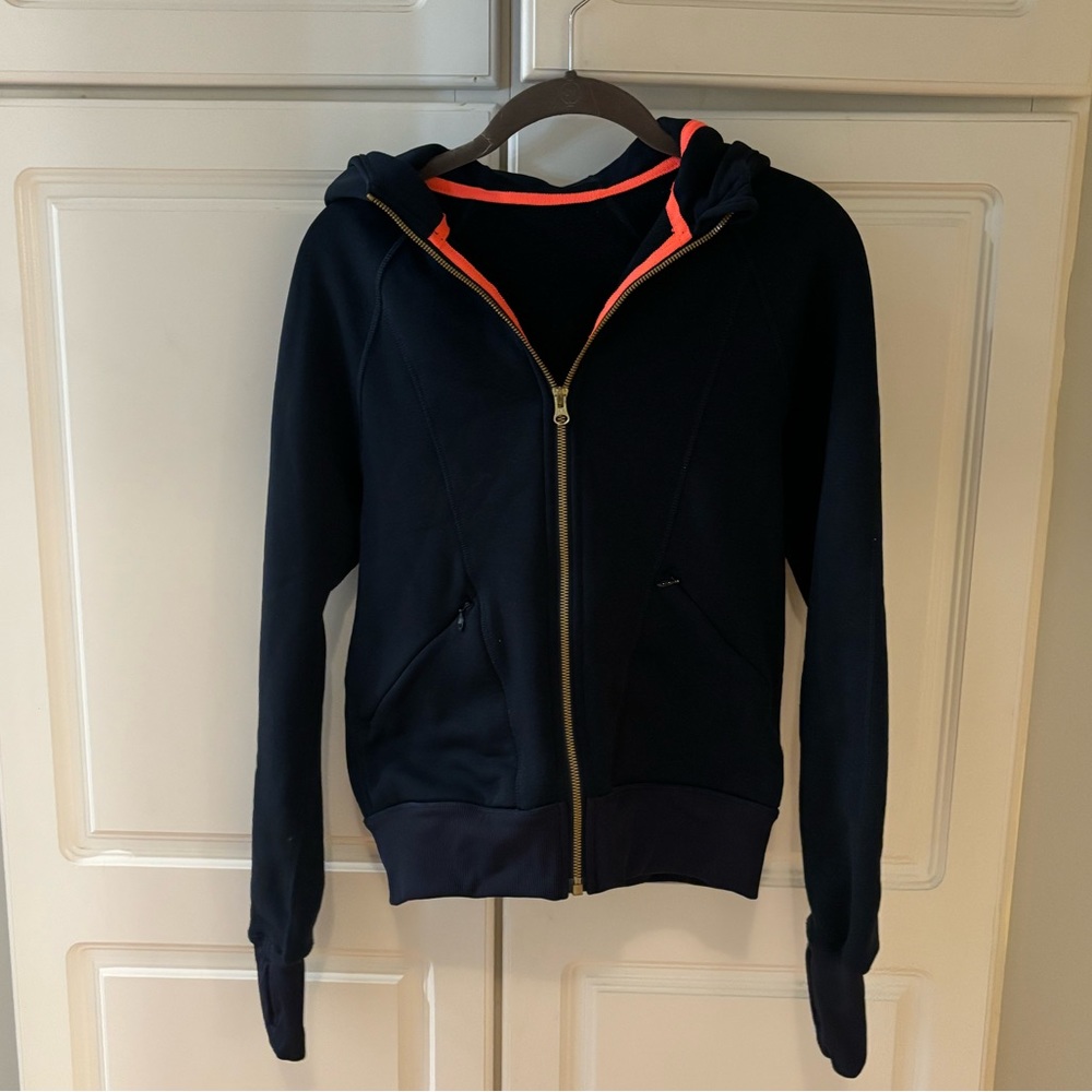 Lululemon fleece lined zip up